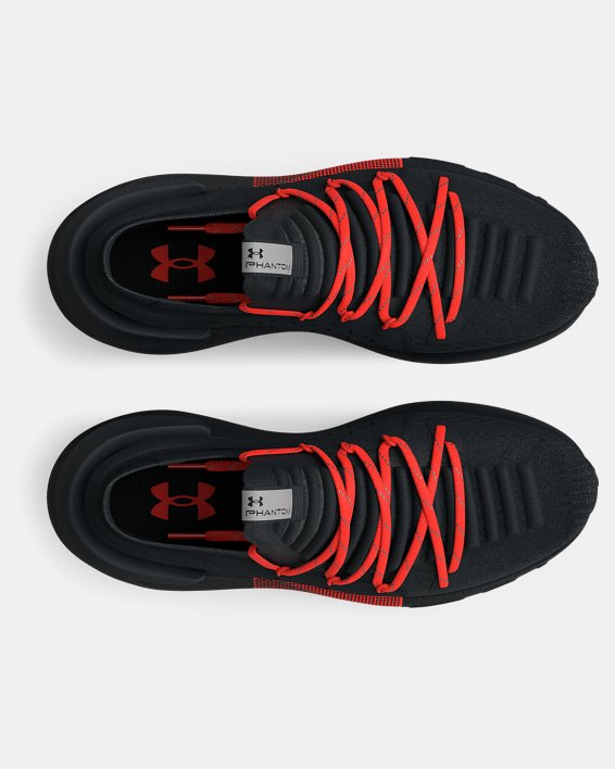 Women's UA HOVR™ Phantom 3 Reflect Running Shoes in Black image number 2